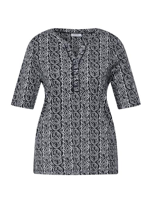 CECIL Shirts  sort / hvid