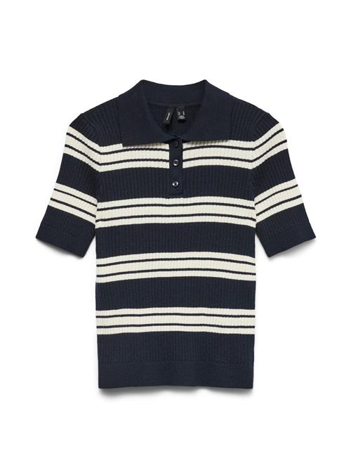 VERO MODA Shirts 'VMDAISY'  creme / navy