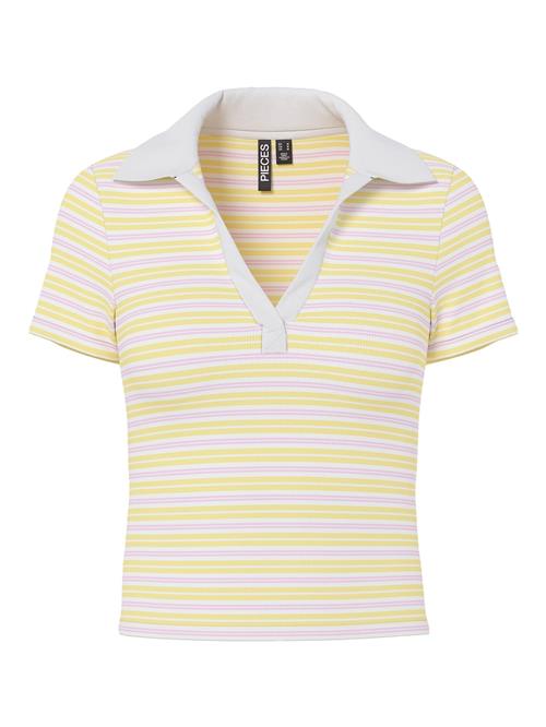 PIECES Shirts 'PCJayjay'  gul / pink / hvid