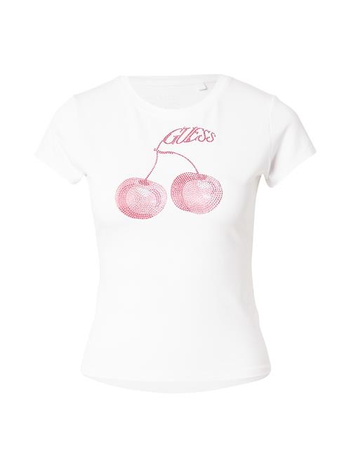GUESS Shirts  lyserød / lys pink / hvid