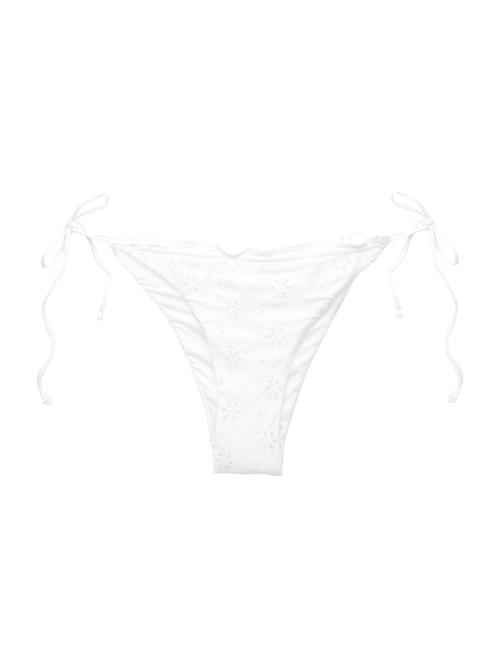Pull&Bear Bikinitrusse  hvid