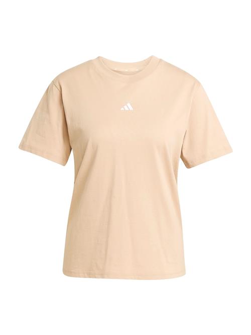 ADIDAS SPORTSWEAR Funktionsbluse  beige / hvid