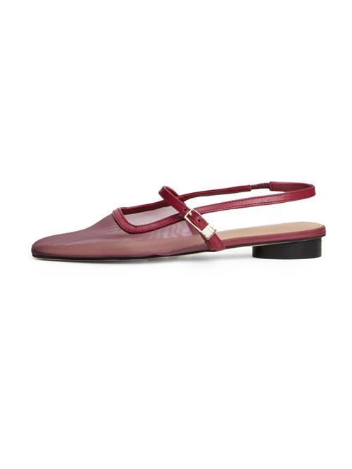 TOMMY HILFIGER Ballerinasko med rem  rød