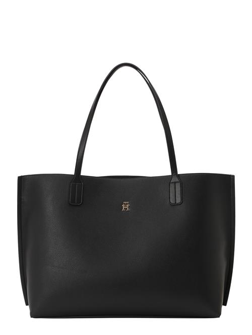 TOMMY HILFIGER Shopper 'DISTINCT'  guld / sort