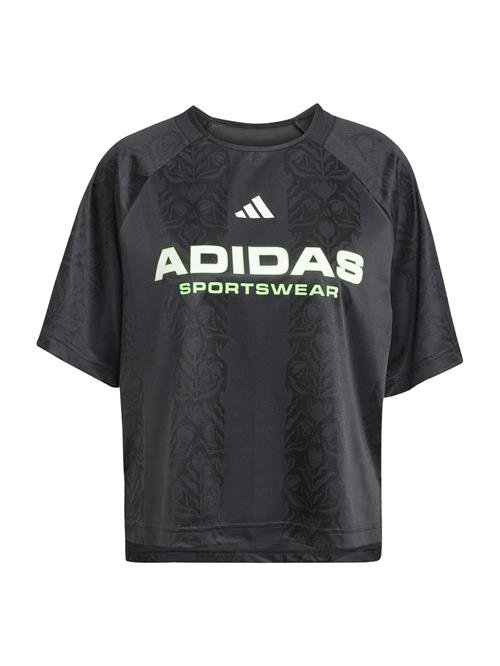 ADIDAS SPORTSWEAR Funktionsbluse 'TIRO'  grøn / sort / hvid