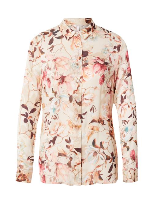 GUESS Bluse 'CLOUIS'  elfenben / mint / lyserød / cranberry