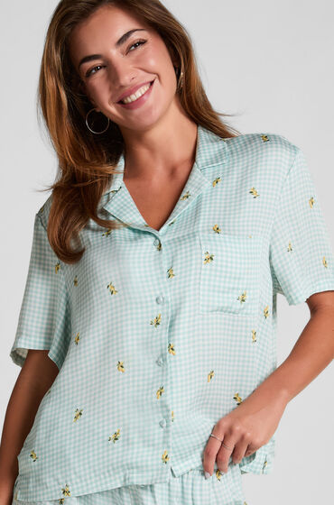 Hunkemöller Pyjamas Top grøn