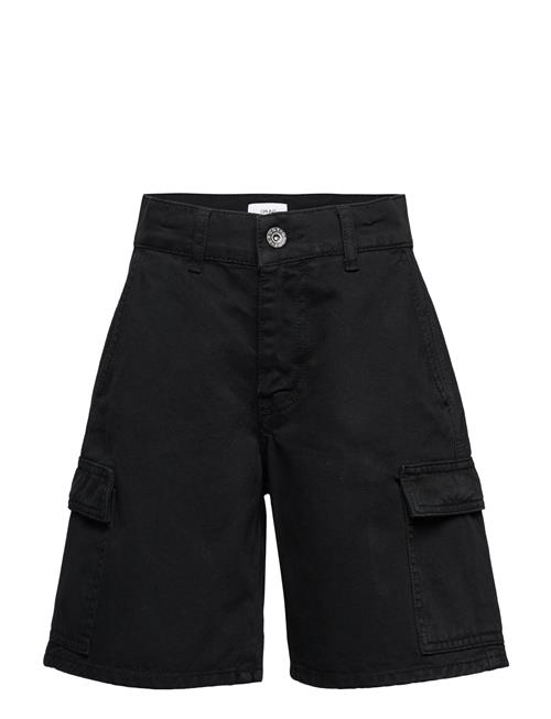 Rees Cargo Shorts Grunt Black