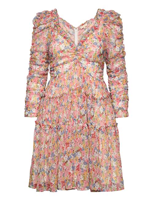 Chiffon Mini Dress By Ti Mo Coral