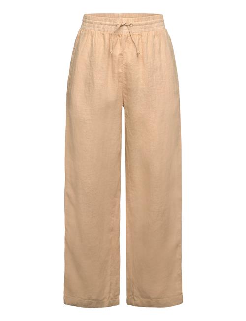 Relaxed Linen Pants GANT Beige