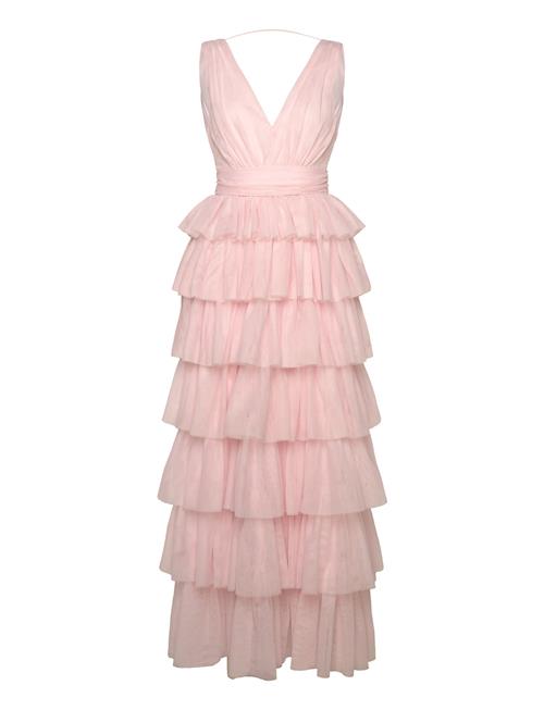 Tulle Frill Gown Bubbleroom Pink
