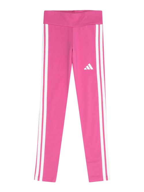 ADIDAS SPORTSWEAR Sportsbukser 'Essentials'  pink / hvid