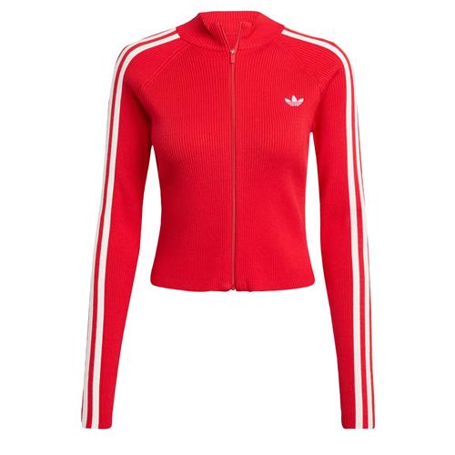 ADIDAS ORIGINALS Cardigan 'Adicolor'  rød / hvid
