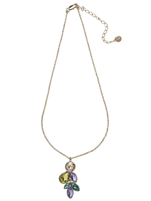 Seasalt Cornwall Pendant 'Brilliance Cascade'  turkis / lysegul / guld / pastellilla