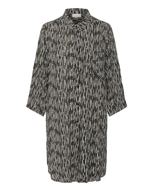 Kaffe Bluse  sort / offwhite