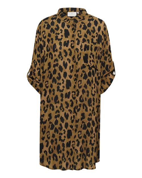 Kaffe Bluse 'KAjessi'  karamel / lysebrun / sort