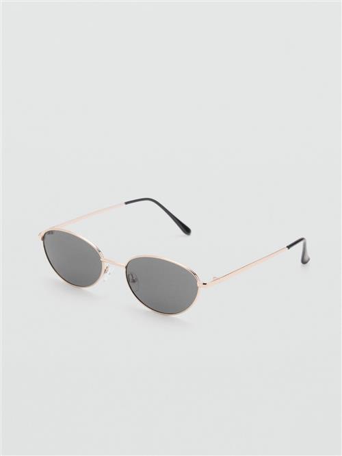 MANGO Solbriller 'JORY'  guld / sort