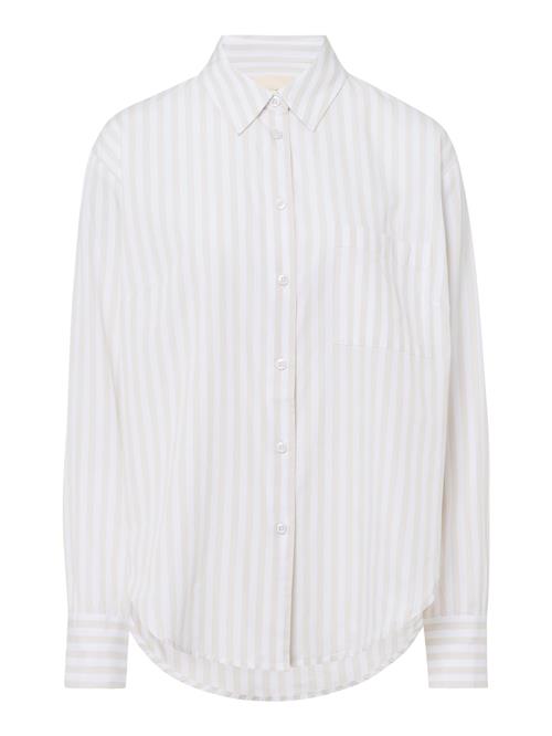 Les Lunes Bluse  beige / hvid