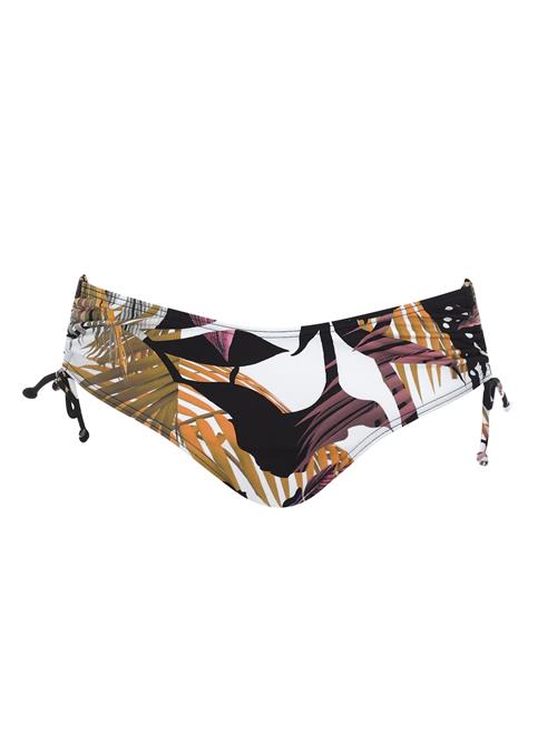 OLYMPIA Bikinitrusse  oliven / orange / sort / hvid