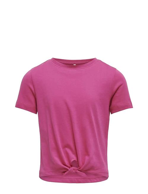 Kognew May Life S/S Knot Top Jrs Kids Only Pink