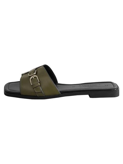 Next Pantoletter  guld / oliven