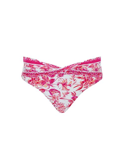OLYMPIA Bikinitrusse  pastelorange / pink / rød / hvid