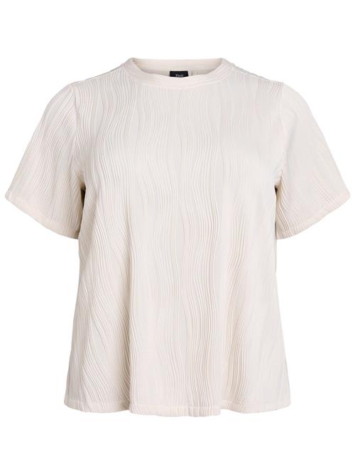 Zizzi Bluse 'Eminna'  hvid