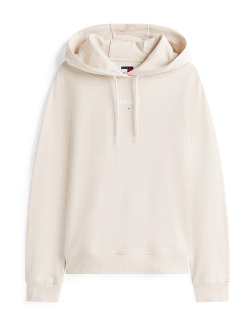 Tommy Jeans Sweatshirt 'ESS'  lysebeige / hvid