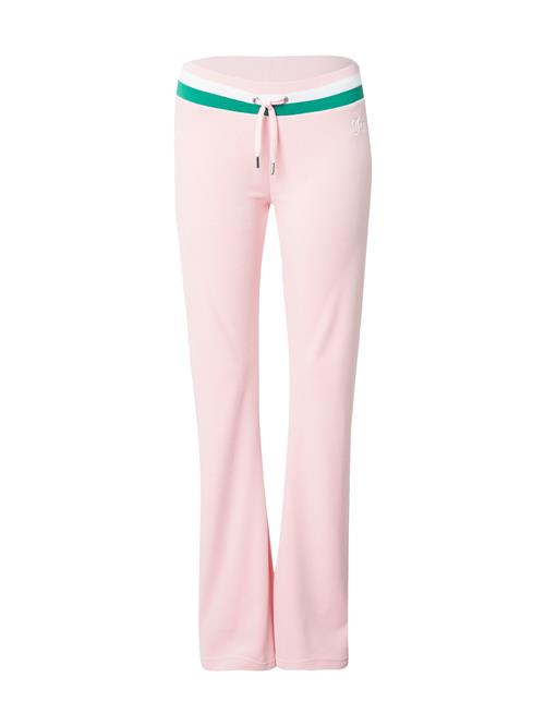 Juicy Couture Bukser  grøn / lyserød / hvid