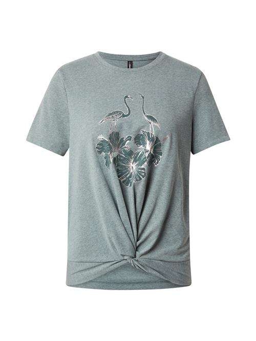 Se ONLY Shirts 'ONLCARRIE'  gran / mørkegrøn / hvid ved About You