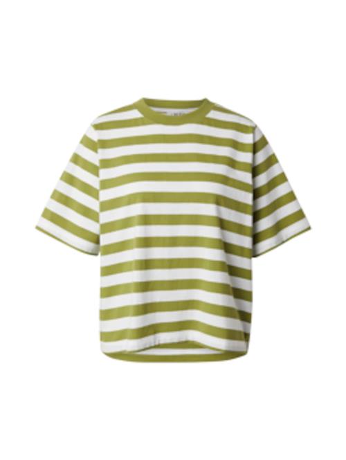 EDITED Shirts 'Nola'  grøn / hvid