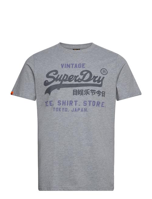Vl Heritage Relaxed Tee Superdry Grey