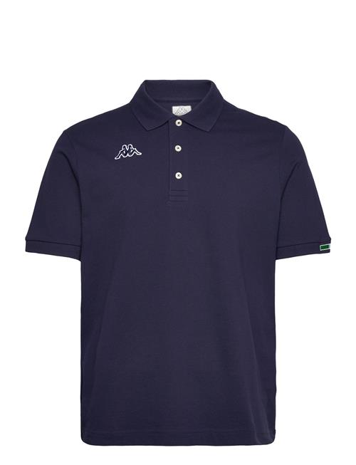 Se Polo - Logo Maltaxita KAPPA Navy ved Booztlet