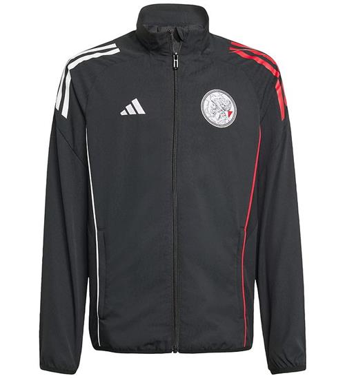 adidas Performance Cardigan - AJAX PRE JKTY - BLACK/WHITE/BOLRED