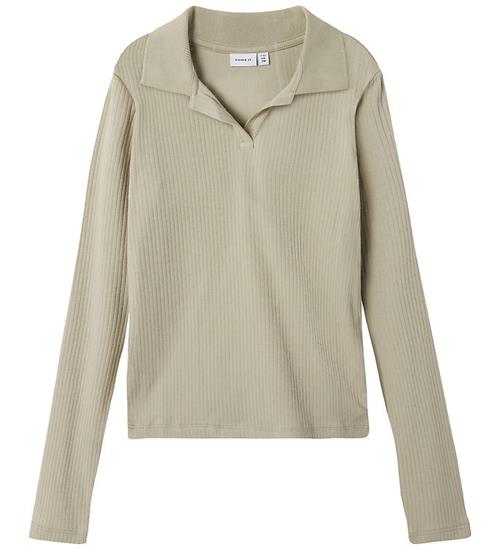 Name It Polobluse - Rib - NkfDusa - Pure Cashmere