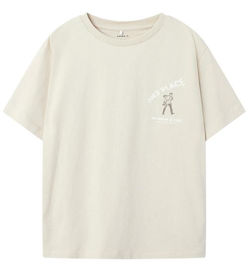 Name It T-shirt - NkmSaldur - Brown Rice