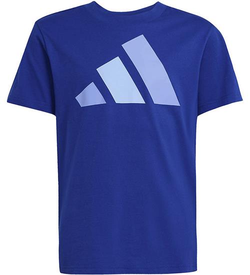 adidas Performance T-shirt - J BL - Royblu/Blufus/Globlu