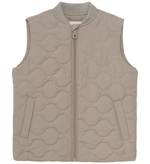 Minymo Vest - Quilted - Timber Wolf