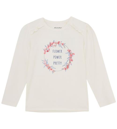 Minymo Bluse - Marshmallow White