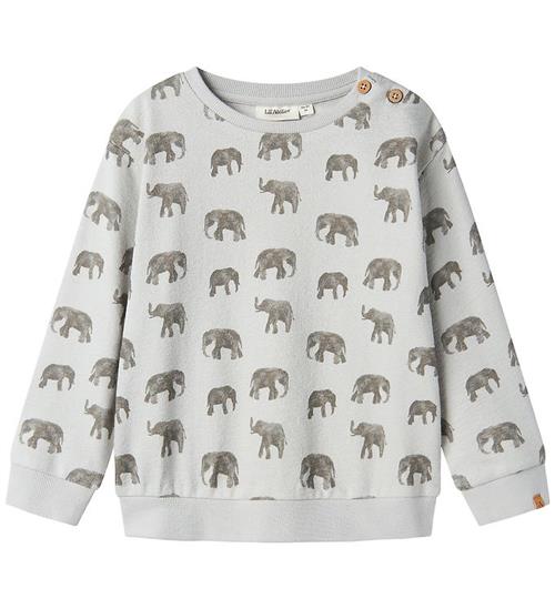 Lil' Atelier Sweatshirt - NmmDias - Vapor Blue/Elephant
