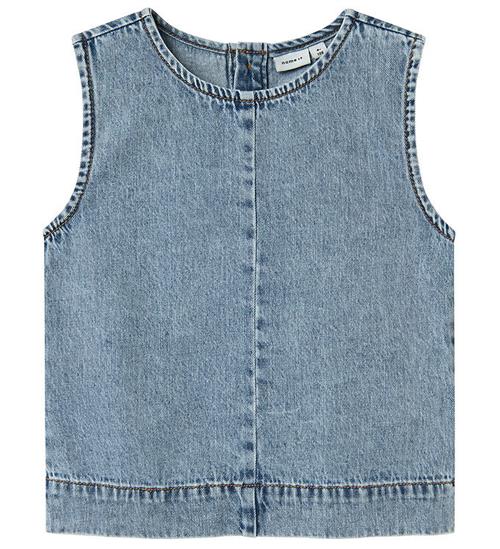 Name it Top - NkfAmelia - Medium Blue Denim