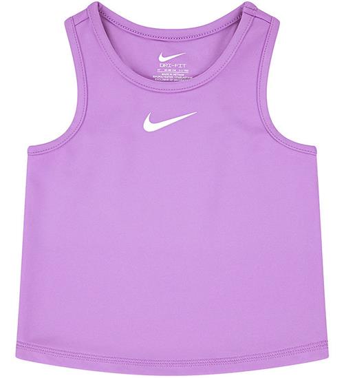 Nike Tanktop - Dri-Fit - Rush Fuchsia m. Logo