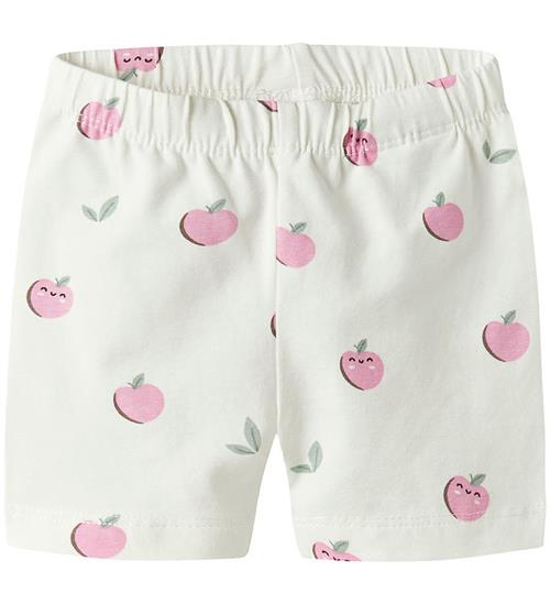 Name It Cykelshorts - NbfVandora - Cloud Dancer/Apples