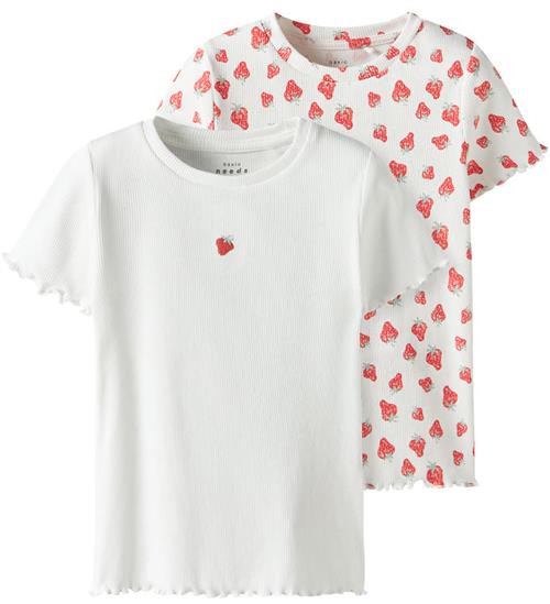 Name it T-Shirt - 2 Pak - NmfVemma - Bright White/Bright White