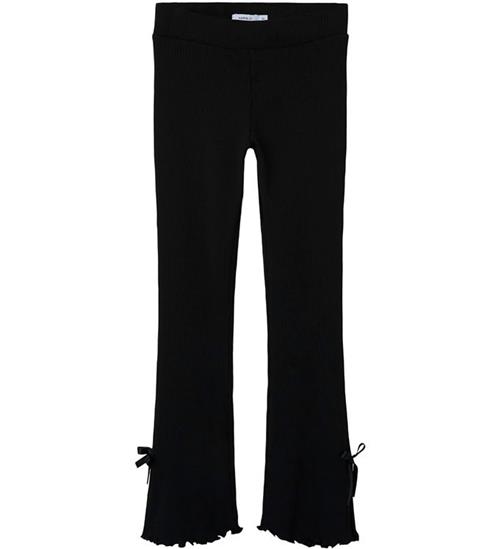 Name It Leggings - Rib - NfkTimba - Sort