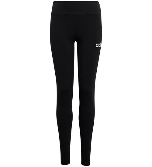adidas Performance Leggings - JG LIN LEG 230 - Sort/Hvid