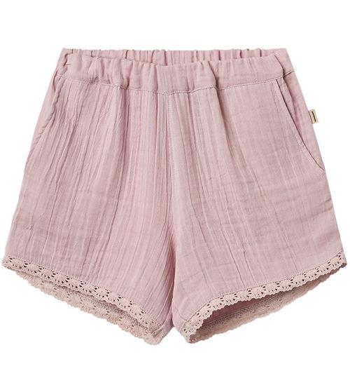 Wheat Shorts - Musselin - Eileen - Lavender Mist m. Blonder
