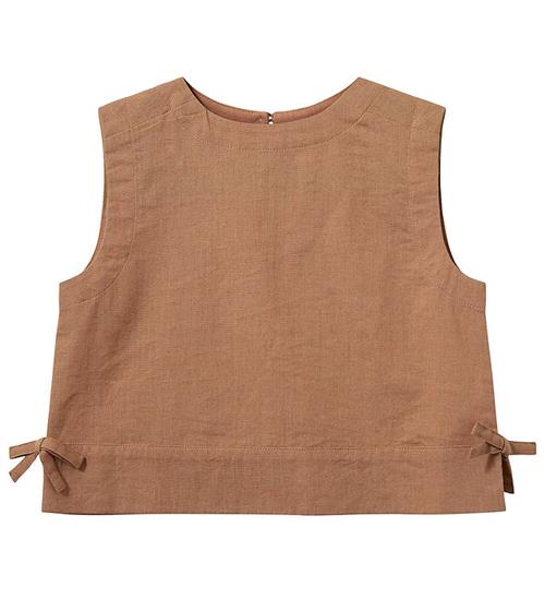 Sofie Schnoor Top - Bomuld/Hør - Ezmask - Rose Brown