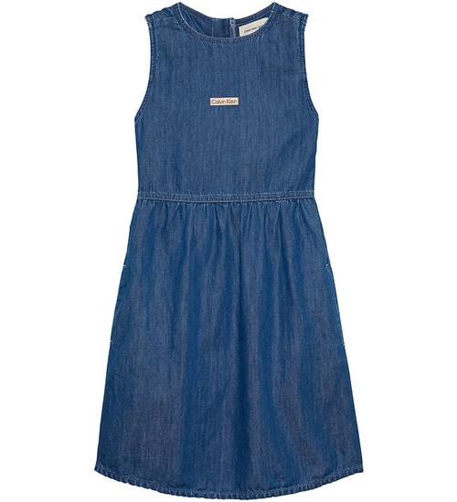 Calvin Klein Kjole - Denim - Mid Serenity Blue
