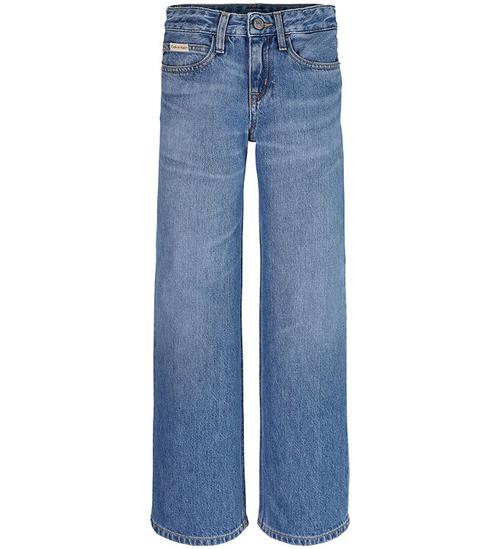 Calvin Klein Jeans - High Rise Wide Leg - Soft Blue